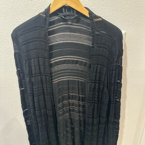 41 Hawthorn Black and Gray Cardigan